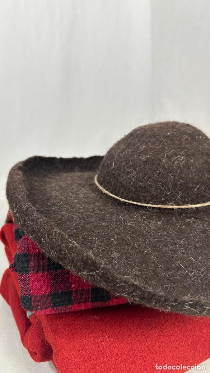 Antig&uuml;edades: Sombrero pardo de ala ancha - Foto 4