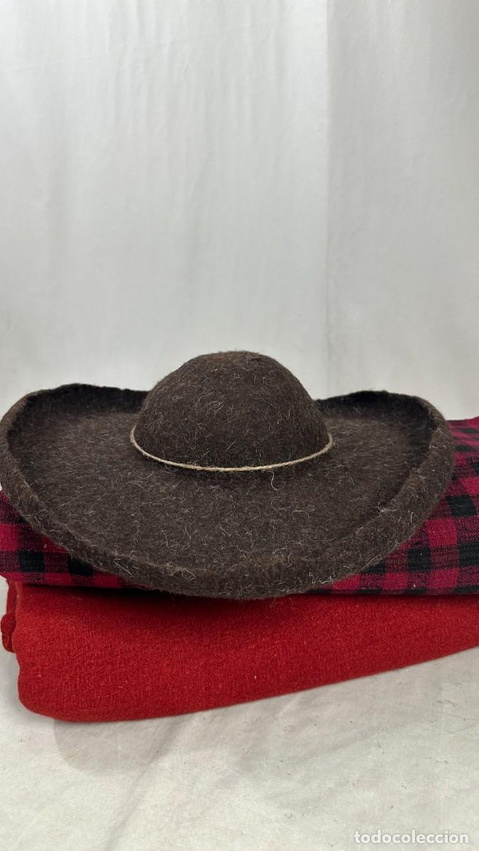 Antig&uuml;edades: Sombrero pardo de ala ancha - Foto 5