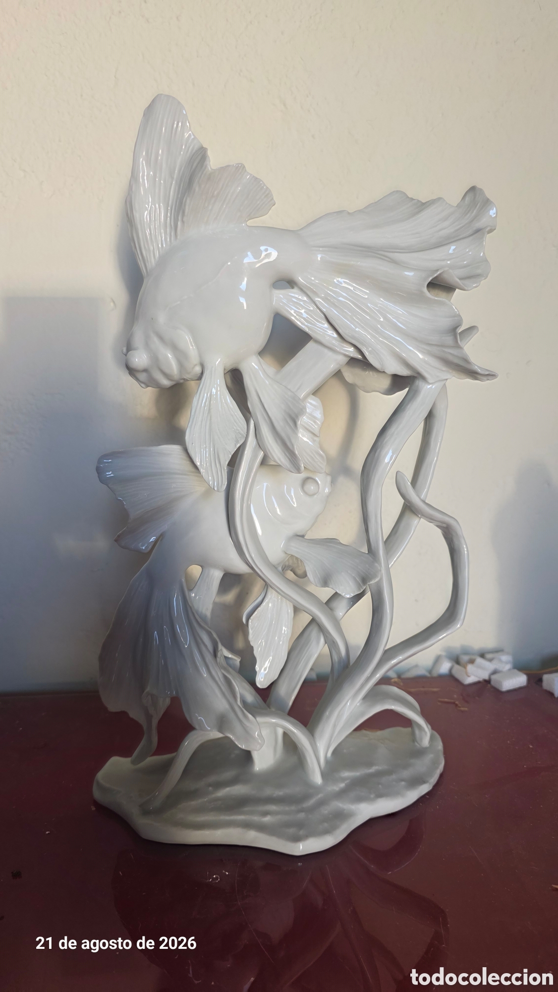 Antig&uuml;edades: Gran figura porcelana alemana rosenthal