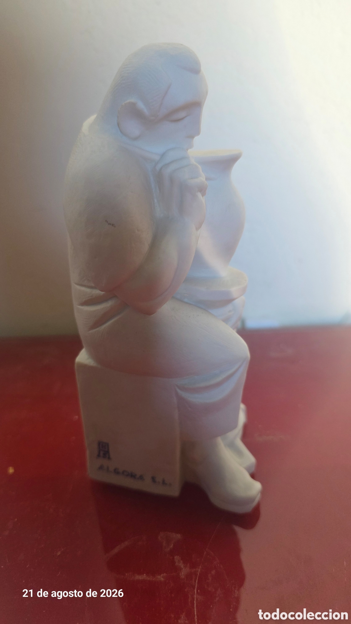 Antig&uuml;edades: Figura porcelana algora - Foto 2