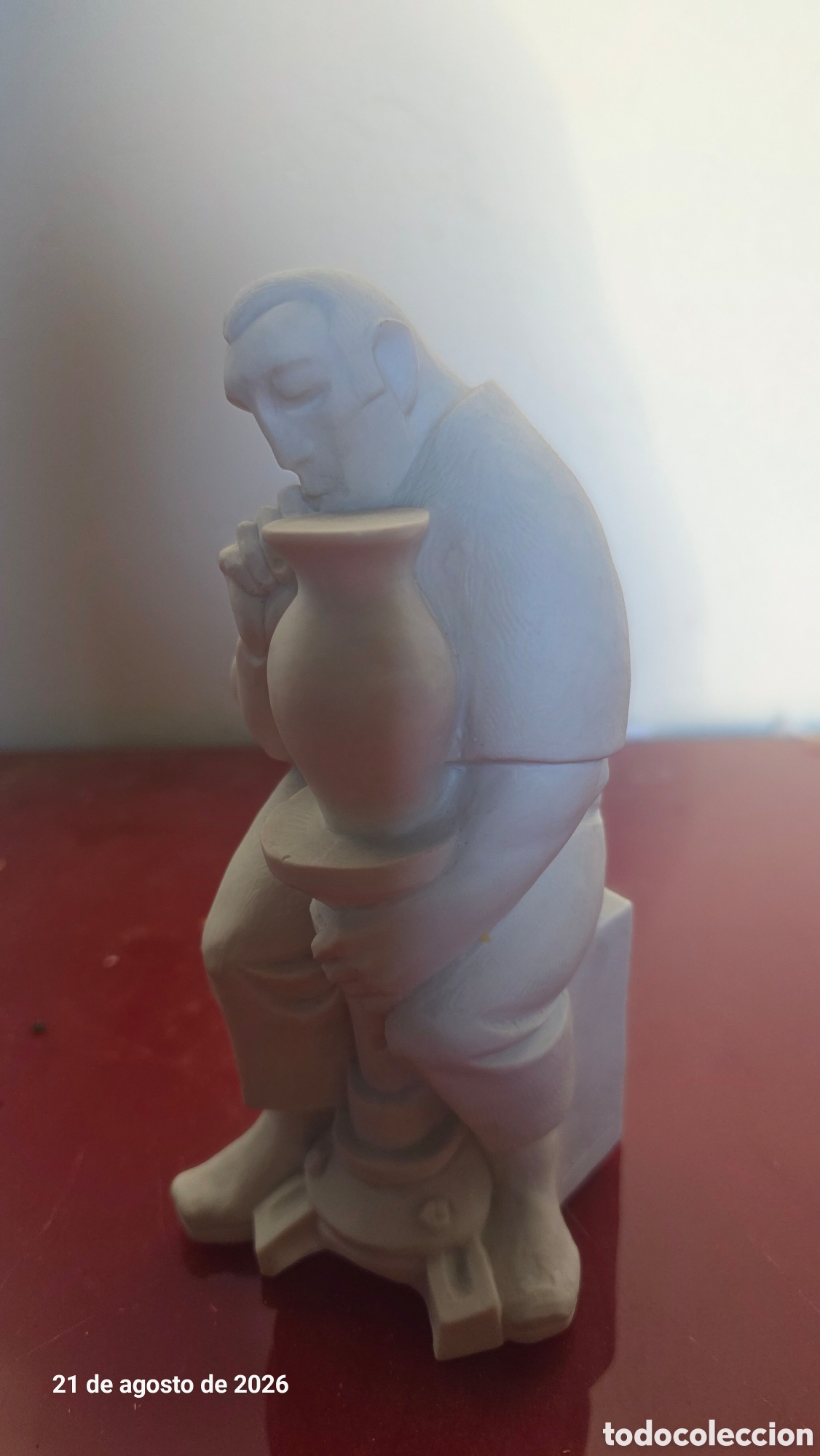 Antig&uuml;edades: Figura porcelana algora - Foto 5