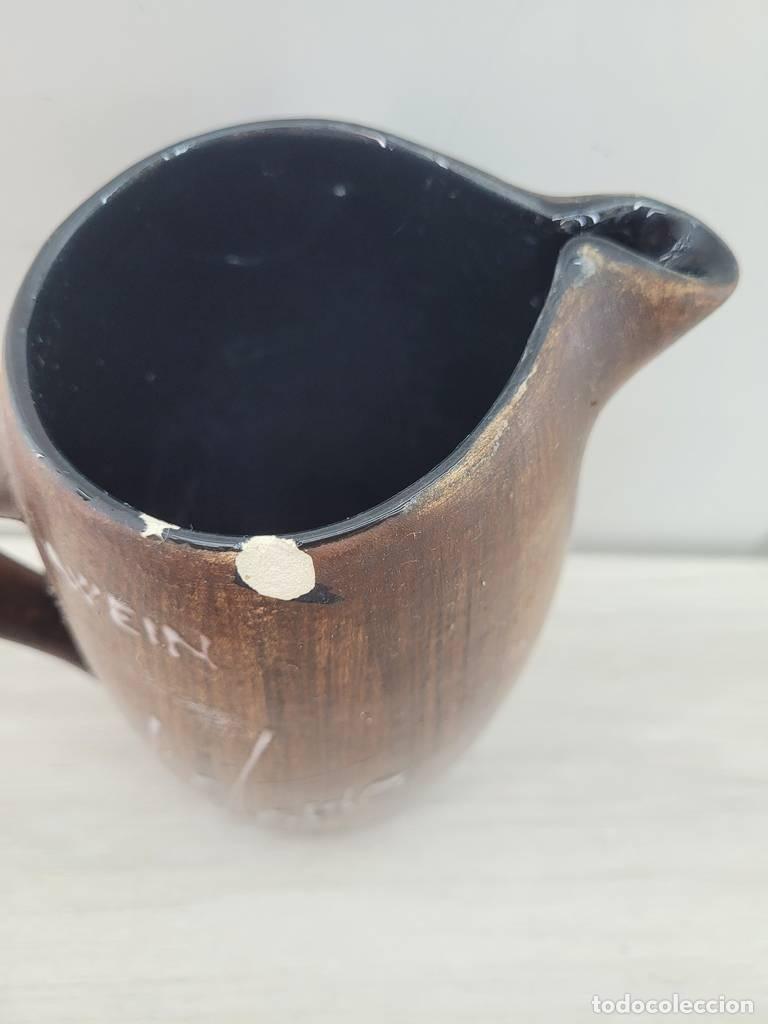 Antig&uuml;edades: CONJUNTO JARRA Y VASOS BARRO - Foto 7