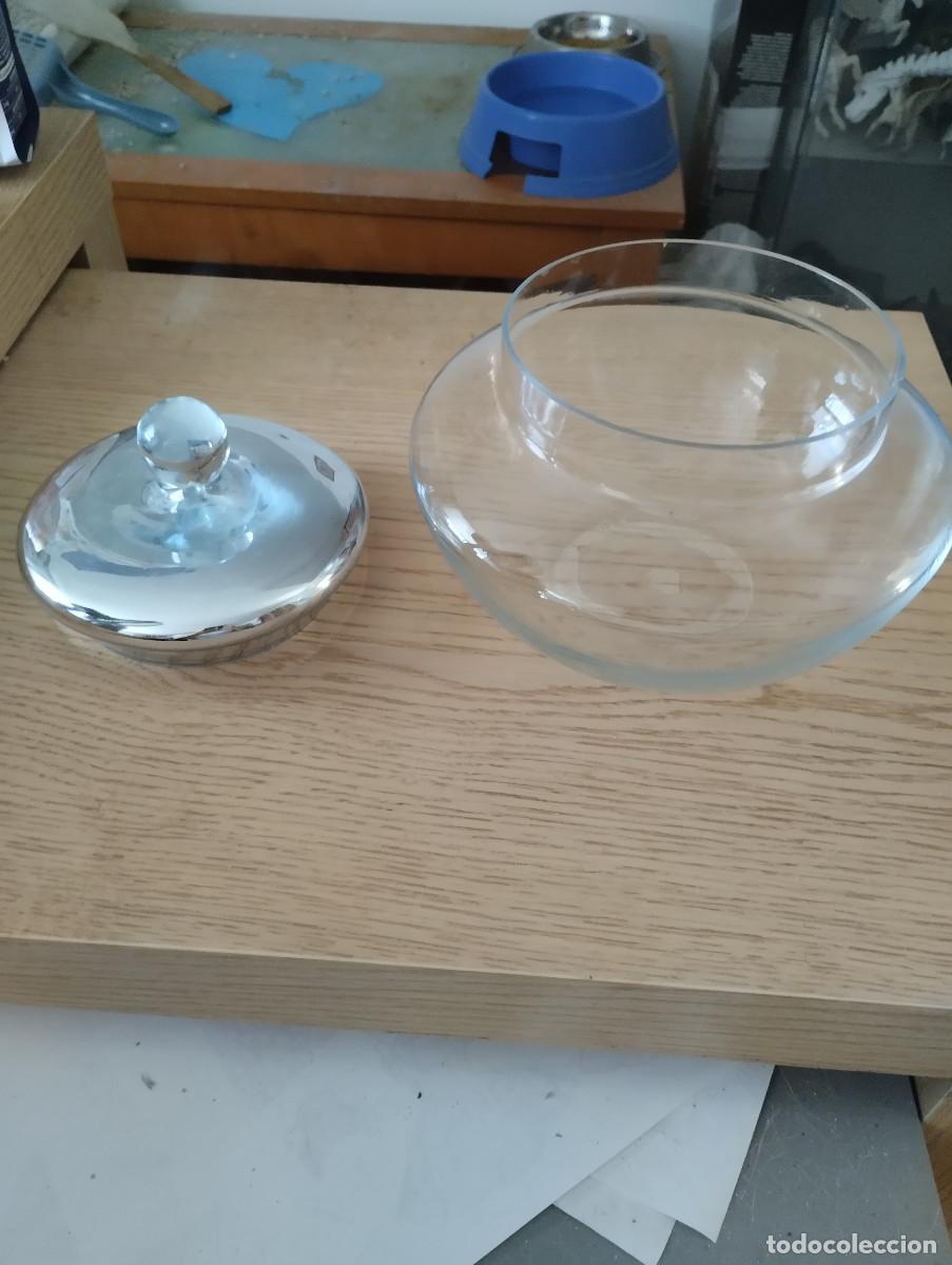 Antig&uuml;edades: bombonera de cristal - Foto 2