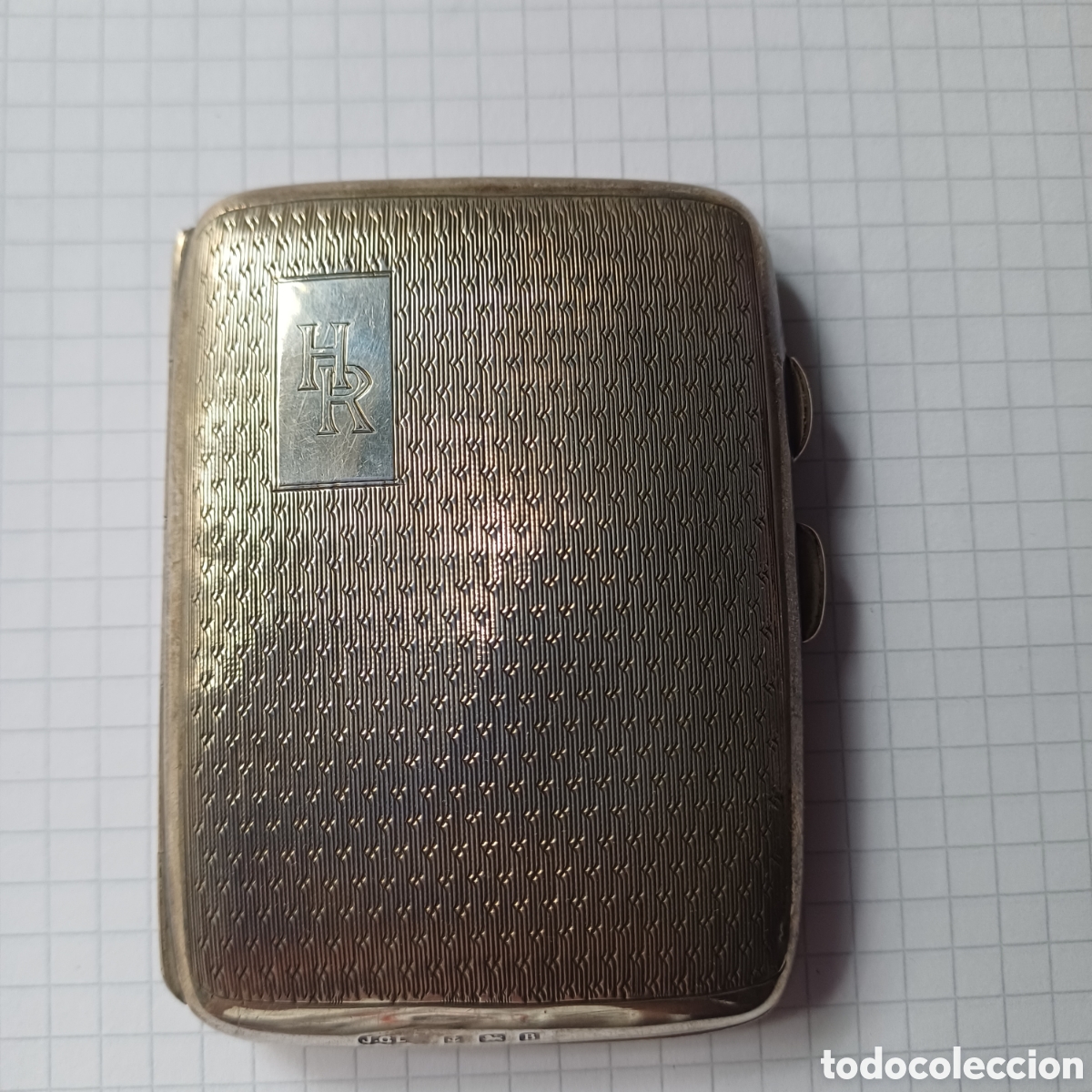 Antig&uuml;edades: Pitillera plata inglesa