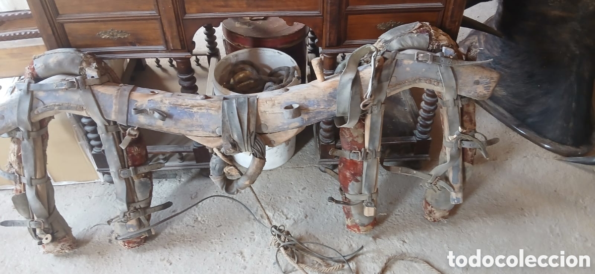 Antig&uuml;edades: YUGO PARA MULAS DOBLE - Foto 4