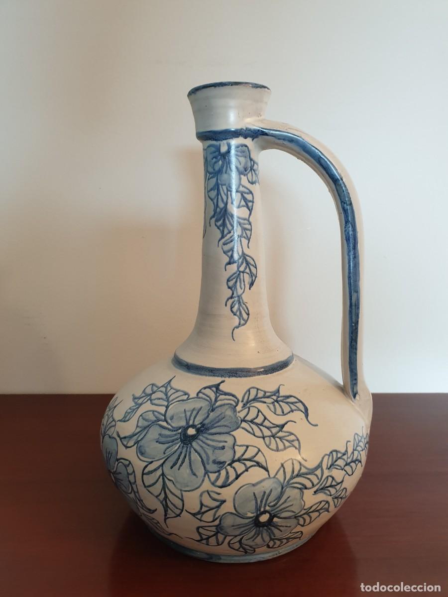 Antig&uuml;edades: JARRA CERAMICA MIMOSO OLARIA JUNCAIS PORTUGAL