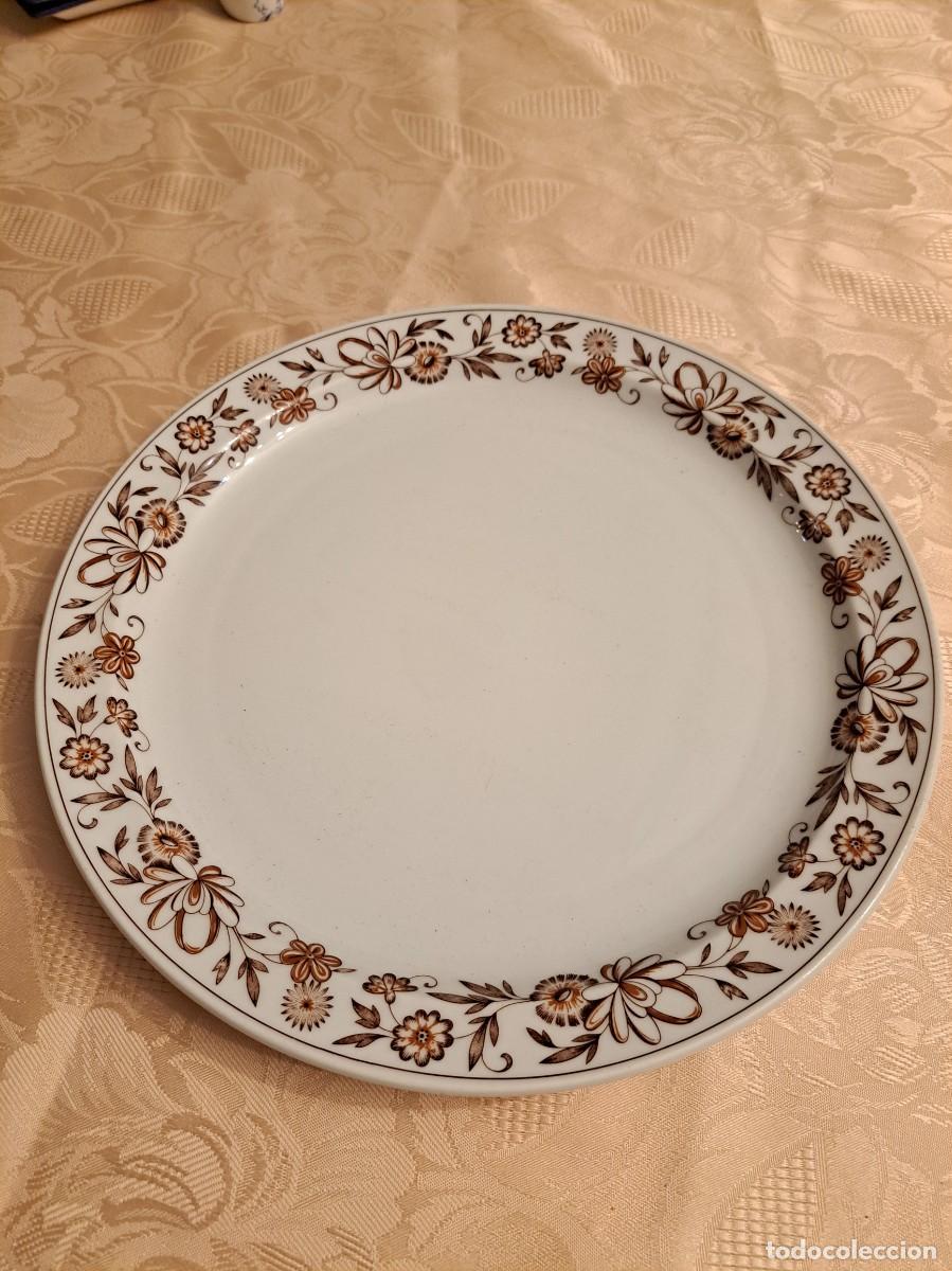 Antiquit&auml;ten: Precioso plato llano de porcelana Hutschenreuther Germany