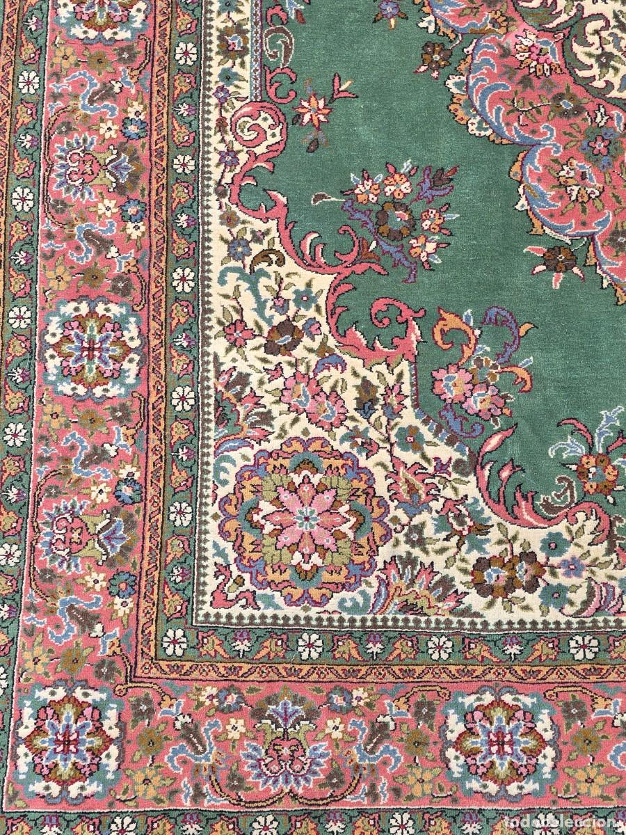 Antig&uuml;edades: Alfombra persa estilo Kerman - Foto 6