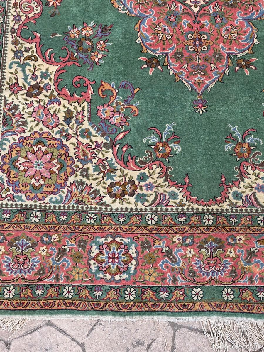 Antig&uuml;edades: Alfombra persa estilo Kerman - Foto 7