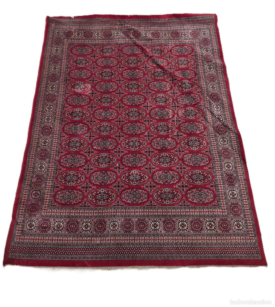 Antig&uuml;edades: Alfombra Pak Mori de dise&ntilde;o Bokhara