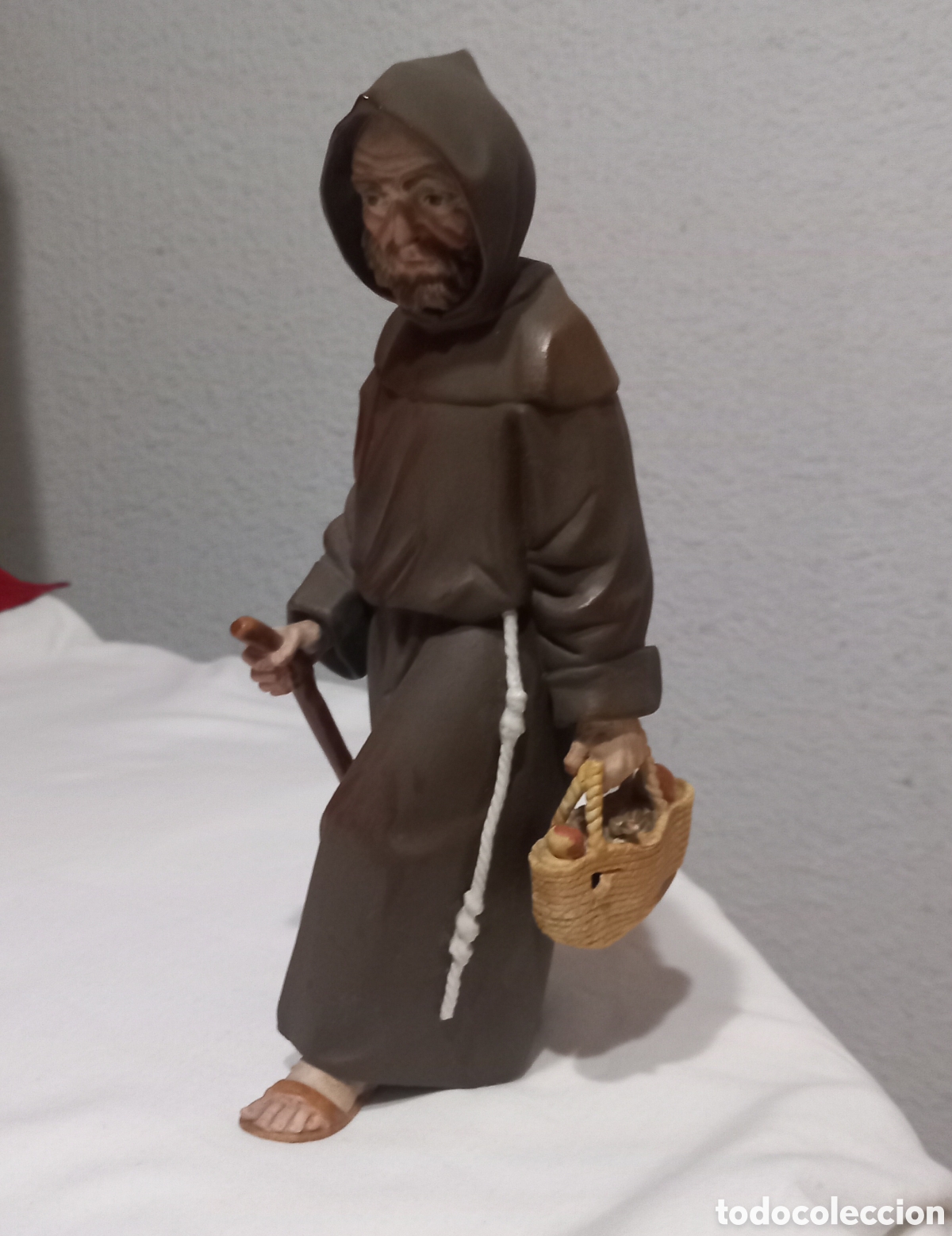 Antig&uuml;edades: FIGURA PORCELANA ALGORA-FRAILE(COMO NUEVO)23cm