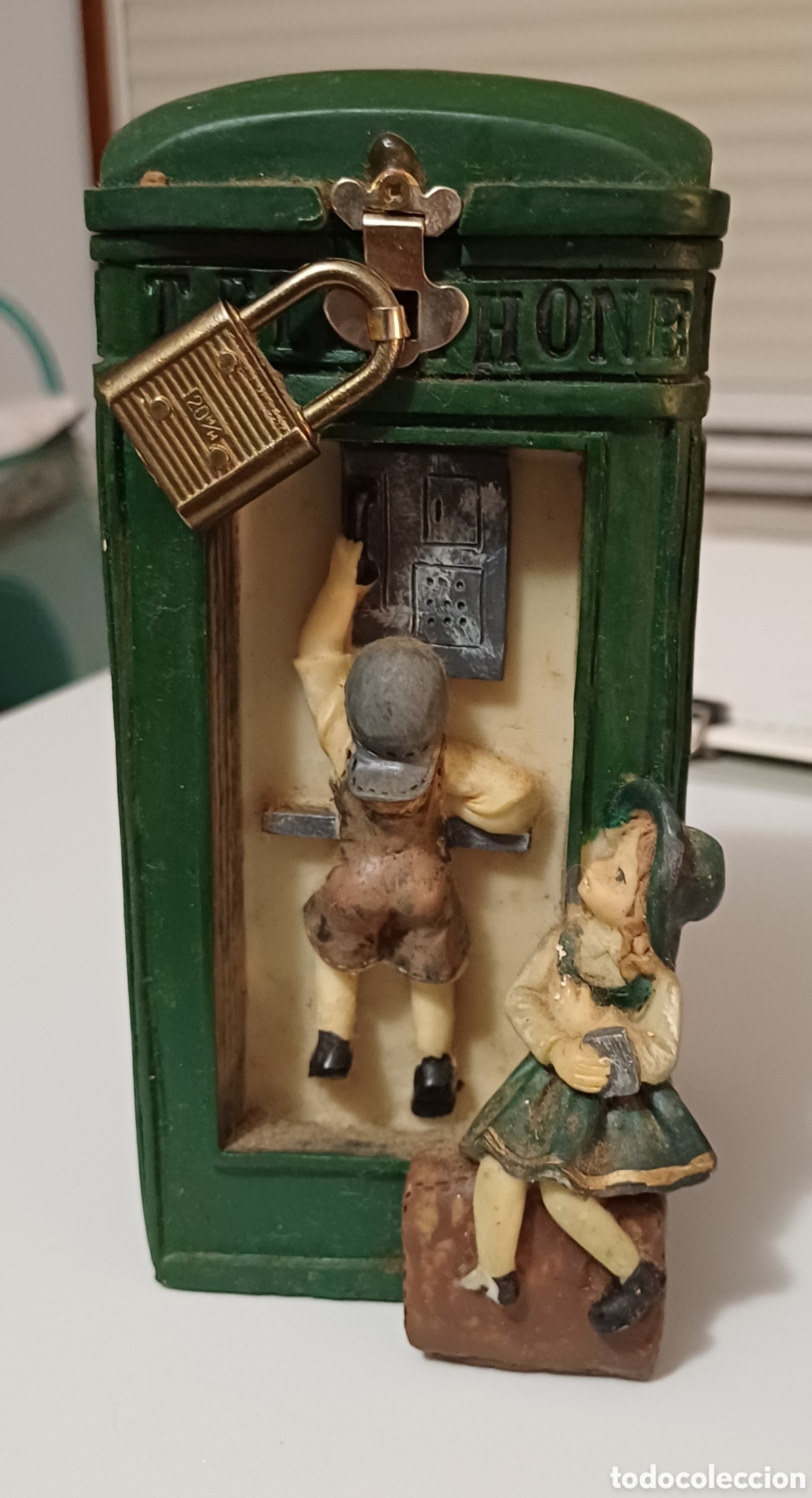 Antig&uuml;edades: Hucha Vintage Cer&aacute;mica &Uacute;NICA