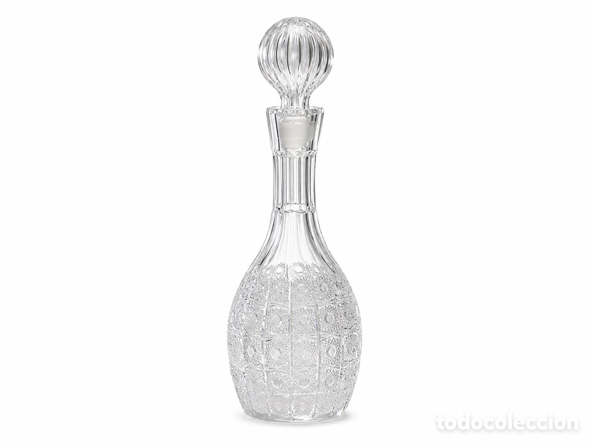 Antig&uuml;edades: Licorera Novi By Bohemia Ludwig Moser en cristal tallado 24% Pbo CZ 1950&rsquo;s