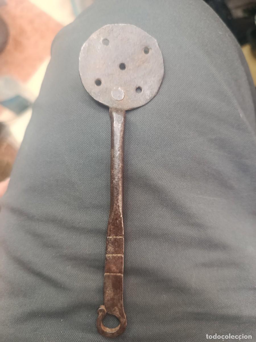 Antig&uuml;edades: Paleta de hierro de juguete, siglo XIX