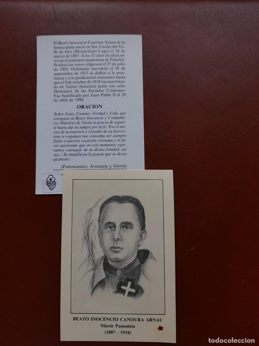 Antig&uuml;edades: Reliquia Beato Inocencio Canoura Protomartir de la Guerra Civil