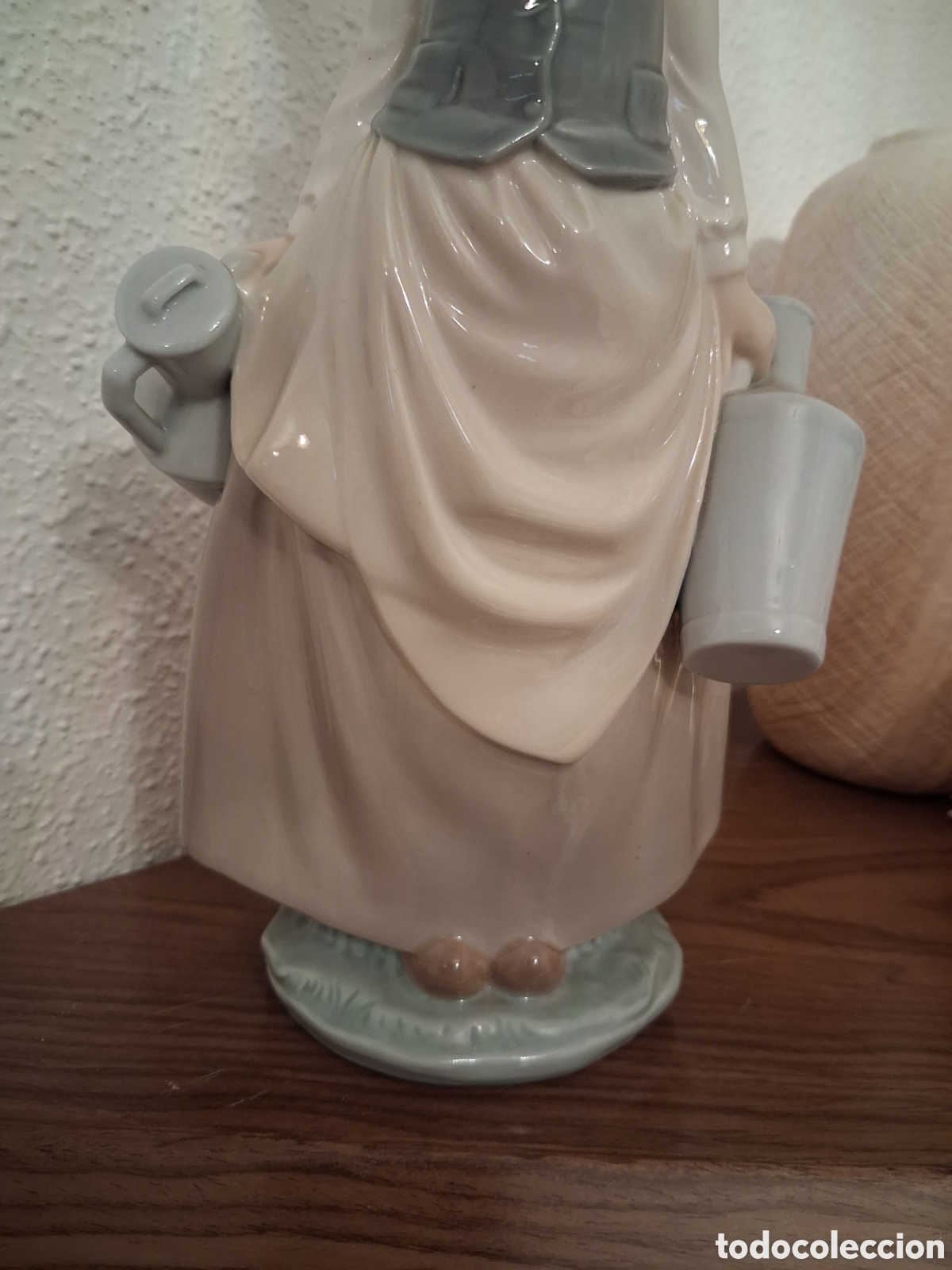 Antig&uuml;edades: Figura Lladro la lechera - Foto 3