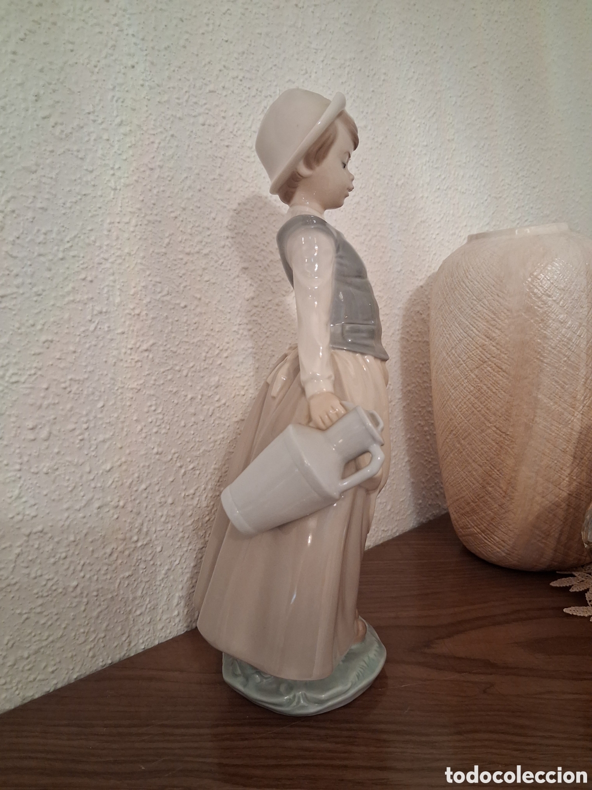 Antig&uuml;edades: Figura Lladro la lechera - Foto 6