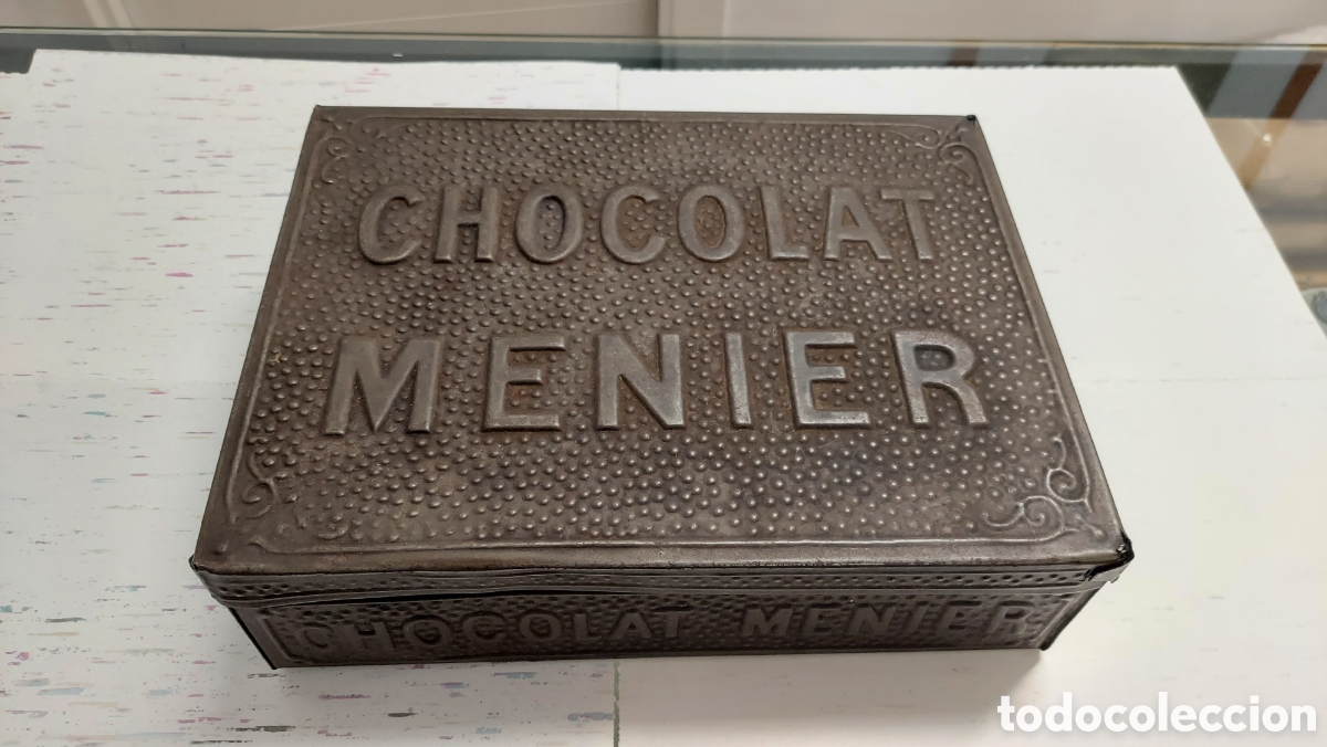Antig&uuml;edades: Caja chocolate Menier circa 1900-1920 - Foto 3
