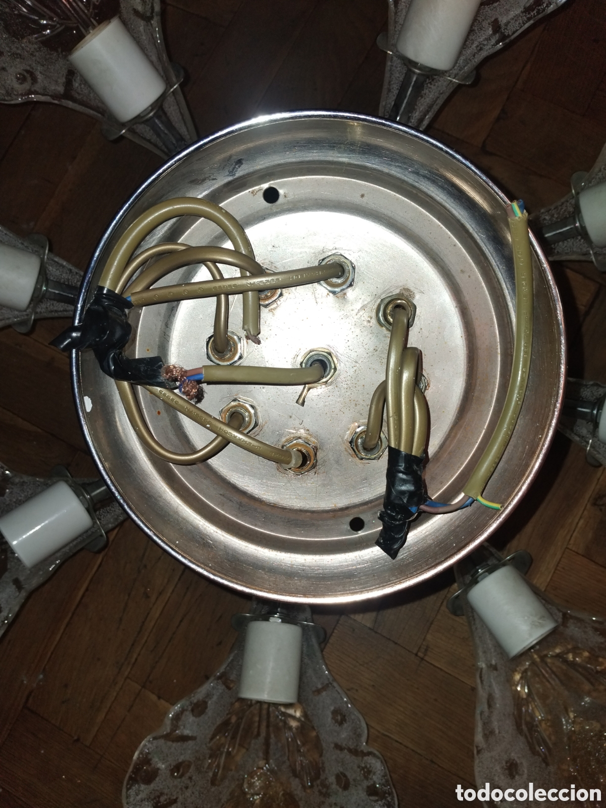 Antig&uuml;edades: L&aacute;mpara Sputnik Murano 9 luces - Foto 4
