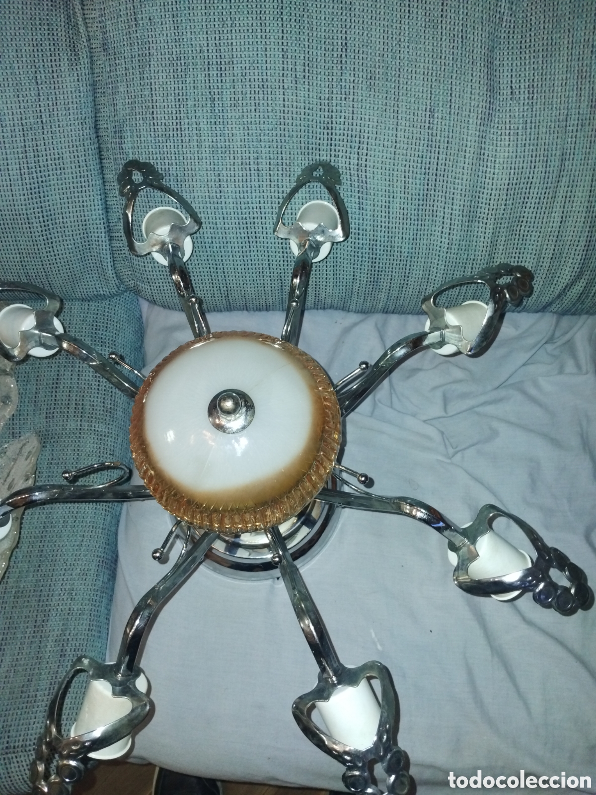 Antig&uuml;edades: L&aacute;mpara Sputnik Murano 9 luces - Foto 5
