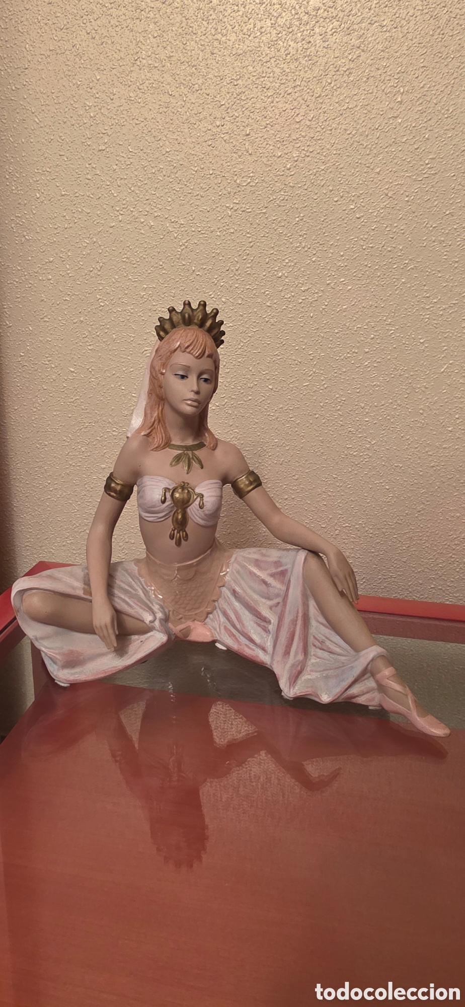 Antig&uuml;edades: Gran figura NADAL &ndash; Bailarina oriental &ndash; 37 cm &ndash; Made in Spain