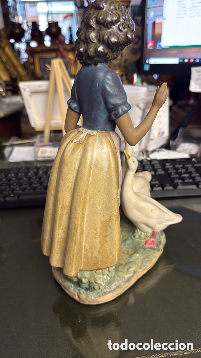 Antig&uuml;edades: FIGURA NAO ENSE&Ntilde;ANDO A LOS GANSOS - Foto 4