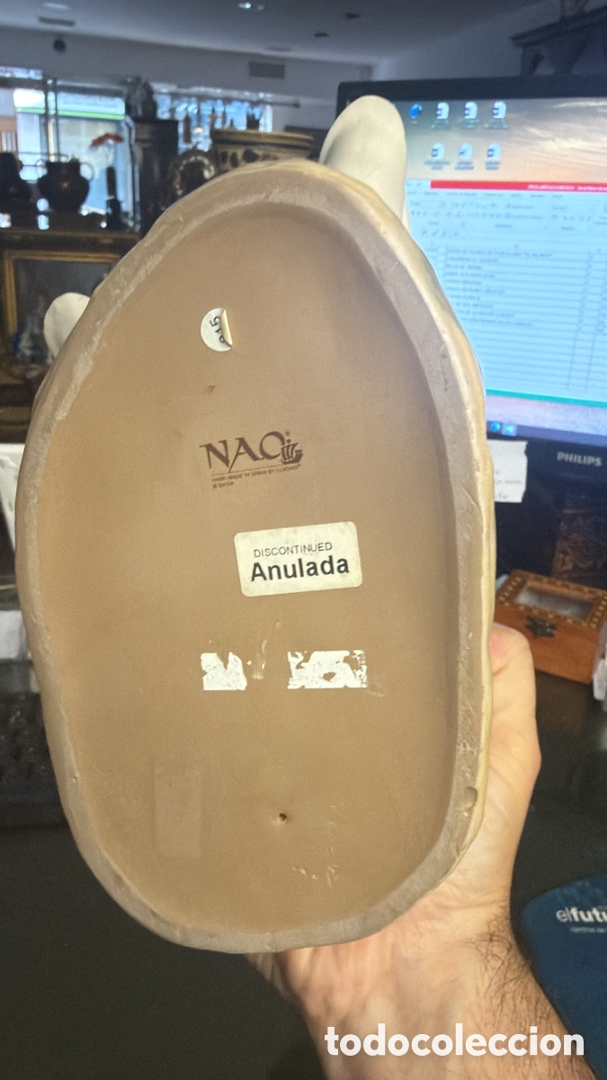 Antig&uuml;edades: FIGURA NAO ENSE&Ntilde;ANDO A LOS GANSOS - Foto 5