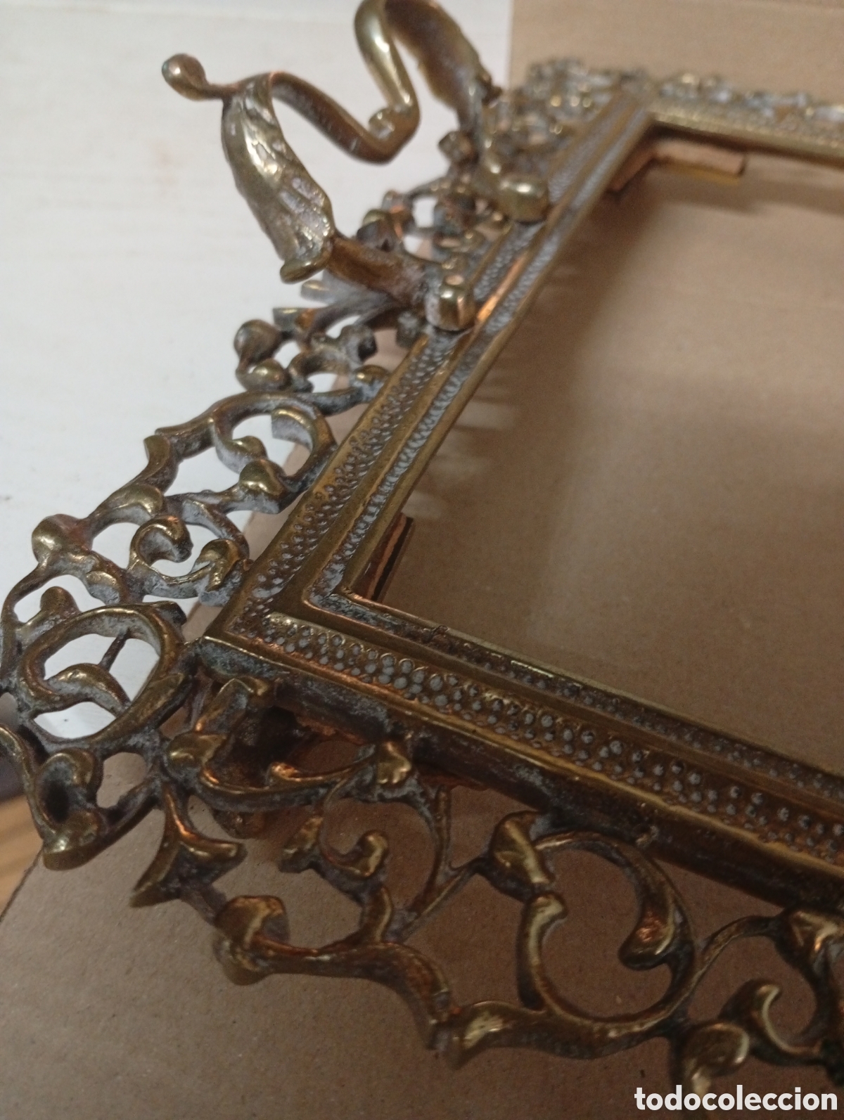 Antig&uuml;edades: Bandeja filigrana de bronce - Foto 5