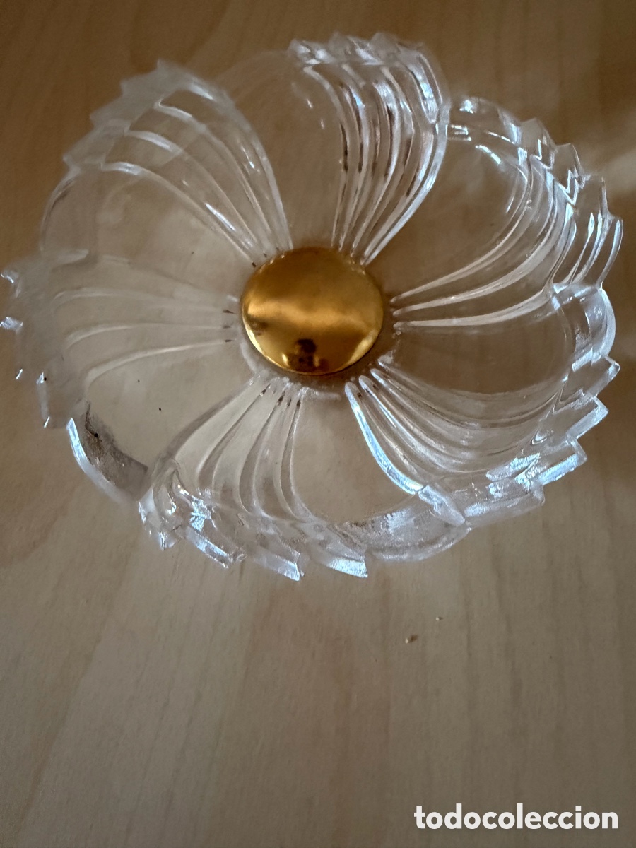 Antig&uuml;edades: Cuenco de cristal decorativo - Foto 3