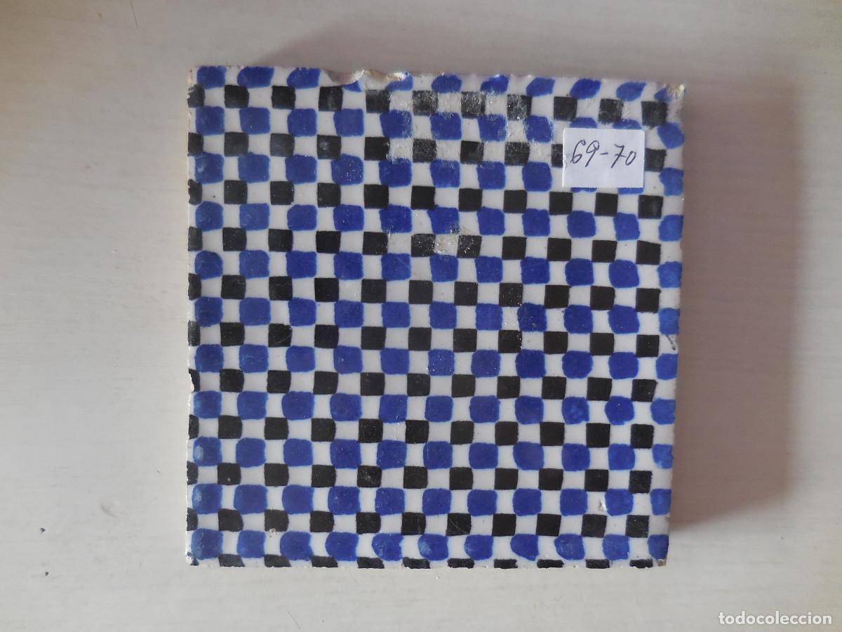 Antig&uuml;edades: AZULEJO. F&Aacute;BRICA LECLERC AMARTRES (FRANCIA). SIGLO XIX. ORIGINAL&iexcl;&iexcl;&iexcl;