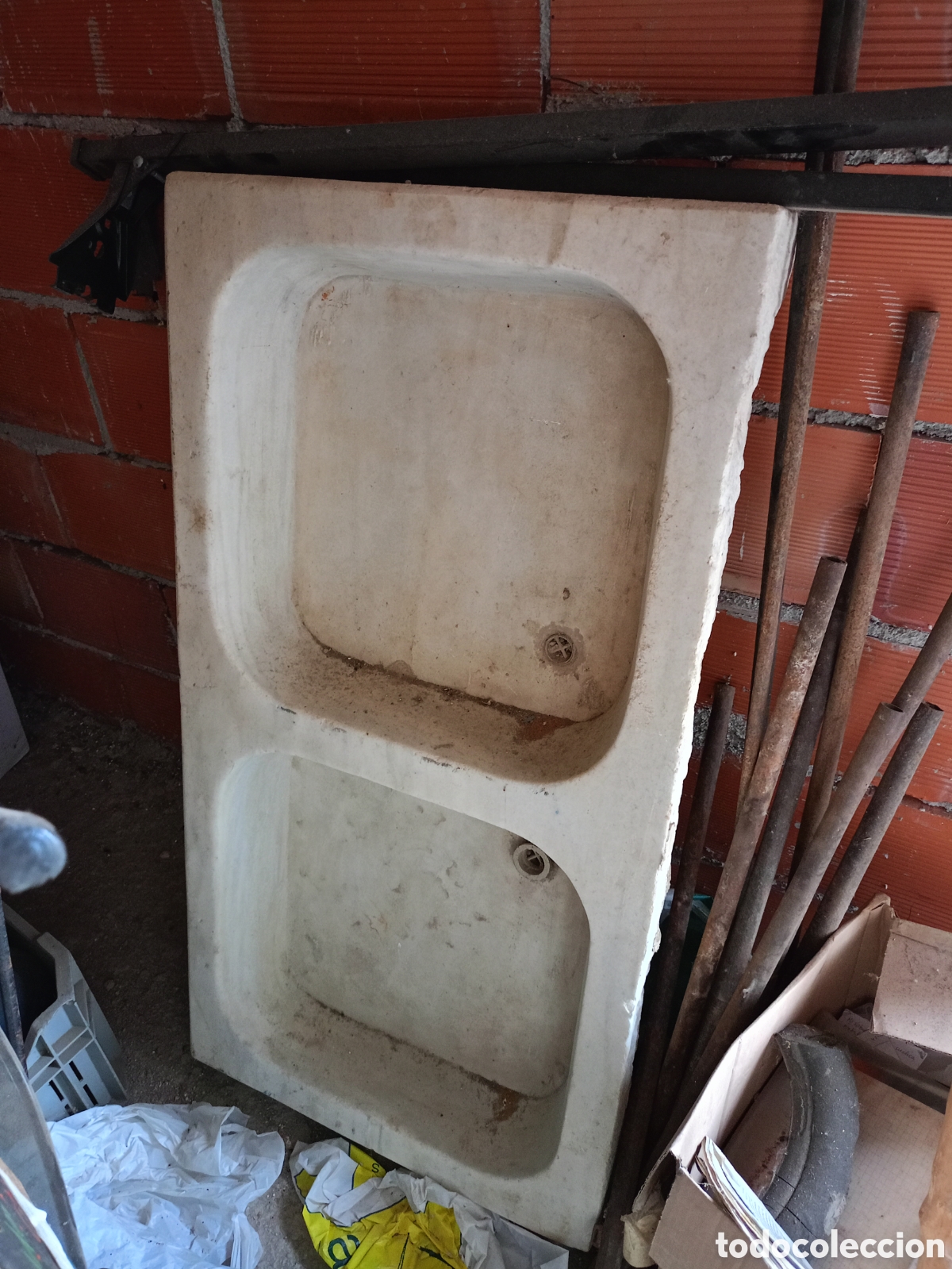 Antig&uuml;edades: ANTIGUO FREGADERO DE M&Aacute;RMOL S.XIX