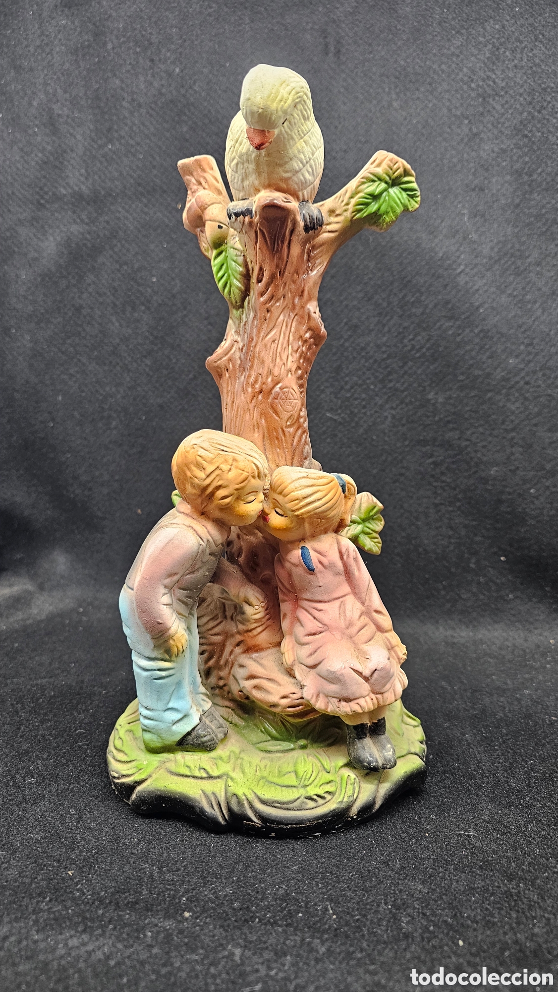 Antig&uuml;edades: Figura vintage de cer&aacute;mica