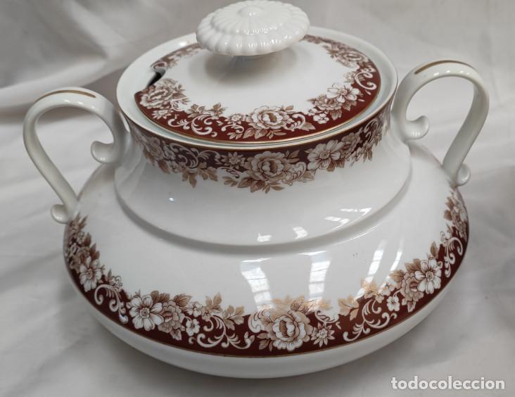 Antig&uuml;edades: BONITA SOPERA ANTIGUA DE PORCELANA, SANTA CLARA VIGO