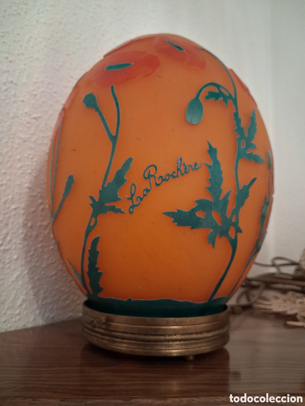 Antig&uuml;edades: Lampara La Roch&egrave;re Vintage - Foto 4