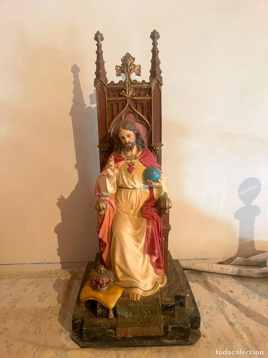 Antig&uuml;edades: Sagrado Coraz&oacute;n de Jes&uacute;s entronizado (Cristo Rey)