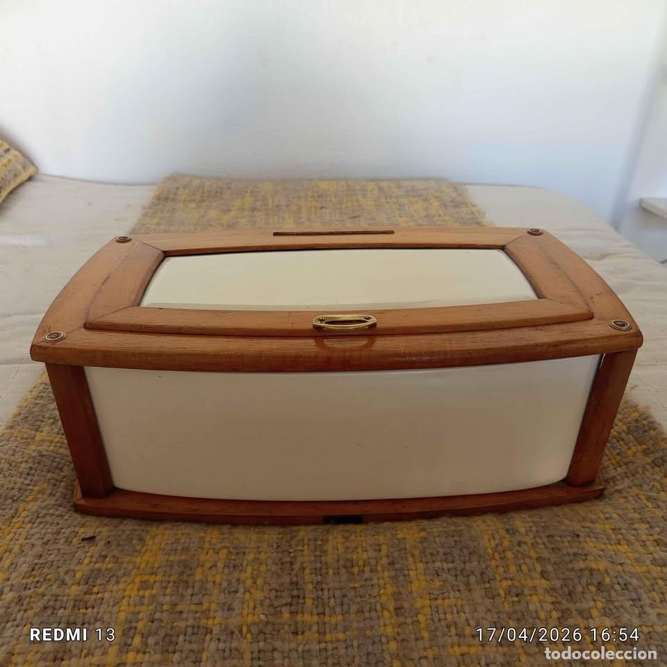 Antig&uuml;edades: Antigua Panera Alemana de Cer&aacute;mica y Madera W&auml;chtersbach - Art D&eacute;co D.R.G.M. (A&ntilde;os 20/30)