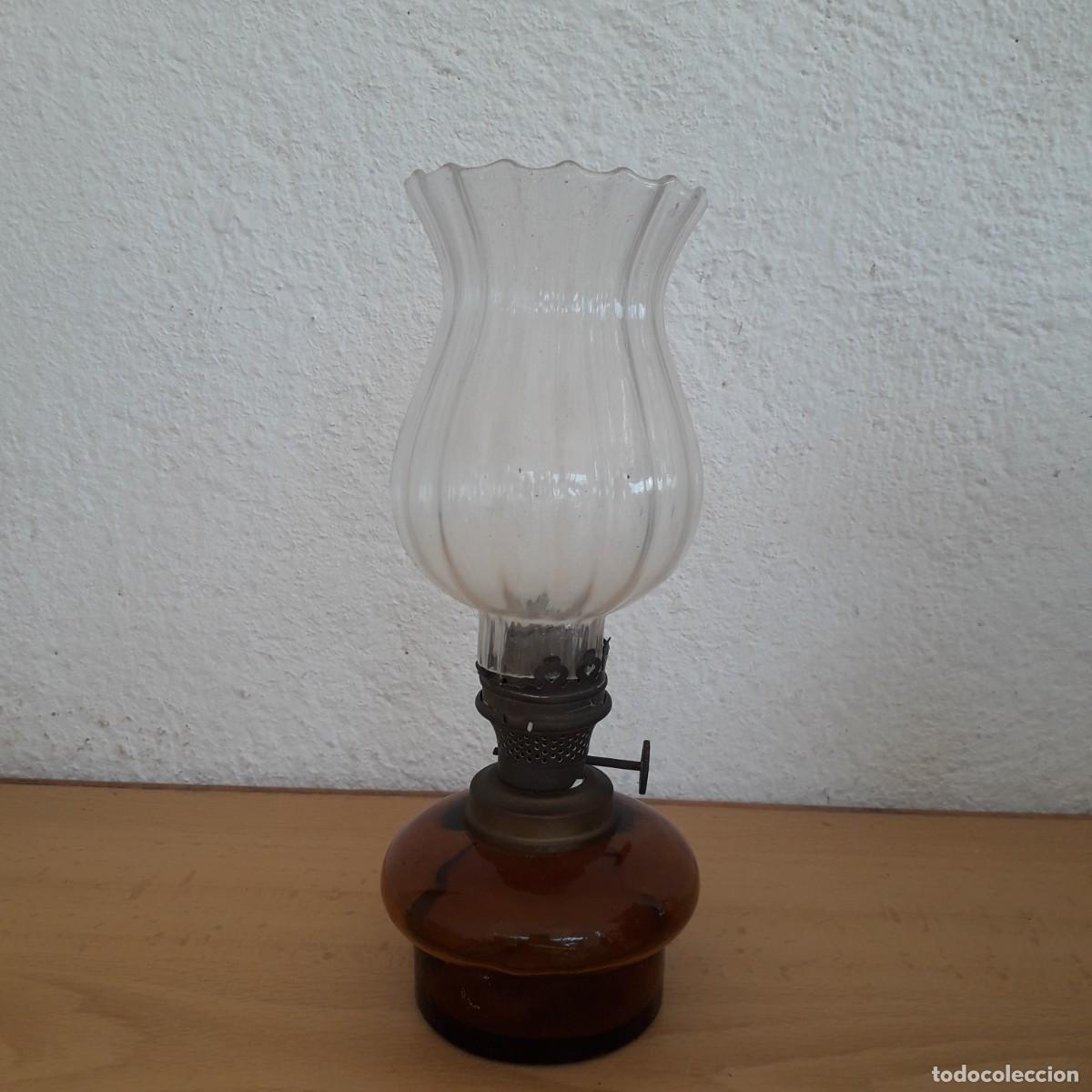 Antig&uuml;edades: QUINQUE DE CRISTAL CON TULIPA