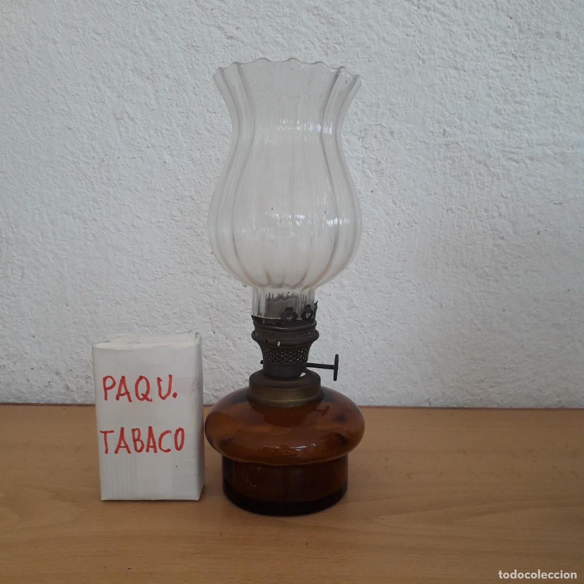 Antig&uuml;edades: QUINQUE DE CRISTAL CON TULIPA - Foto 3