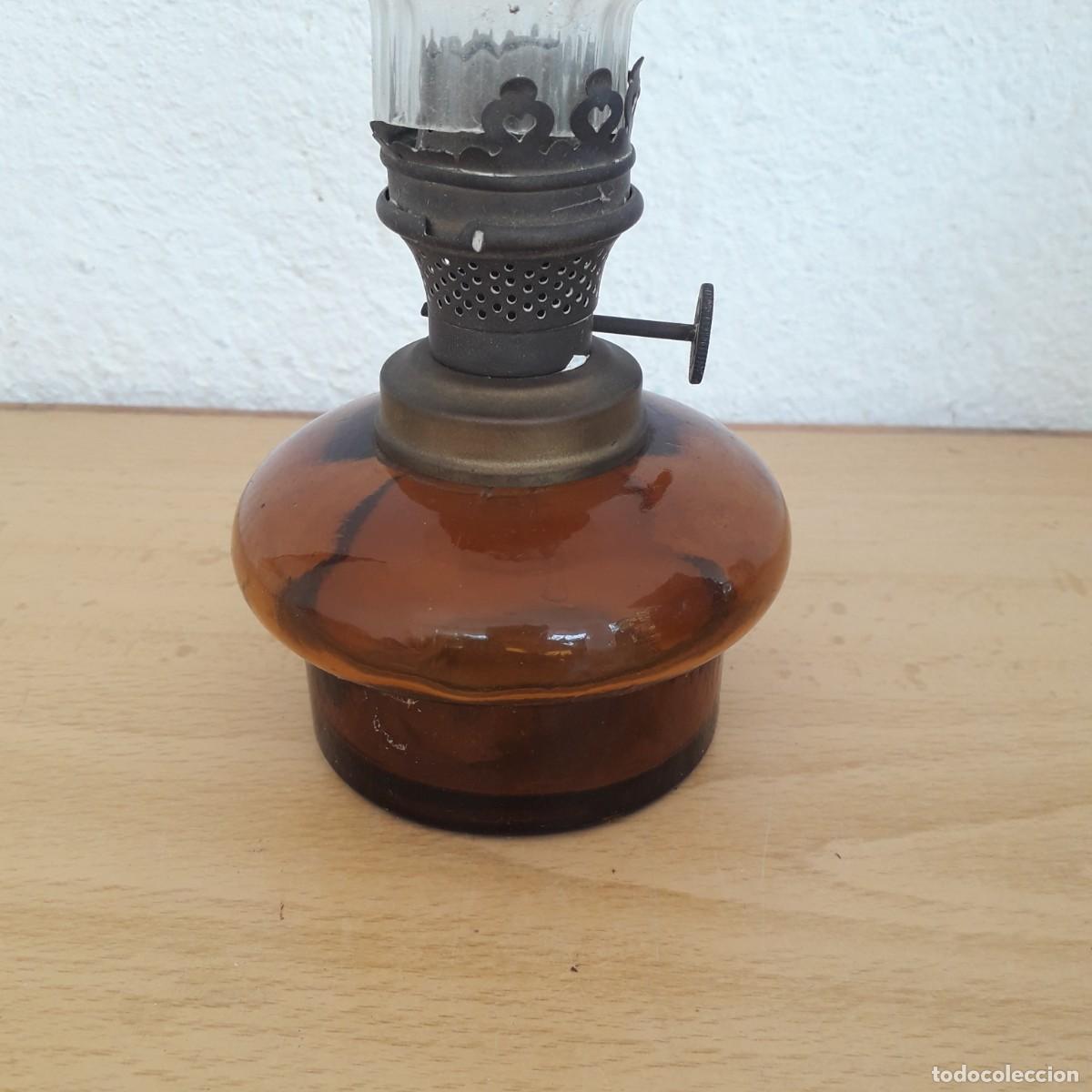 Antig&uuml;edades: QUINQUE DE CRISTAL CON TULIPA - Foto 4