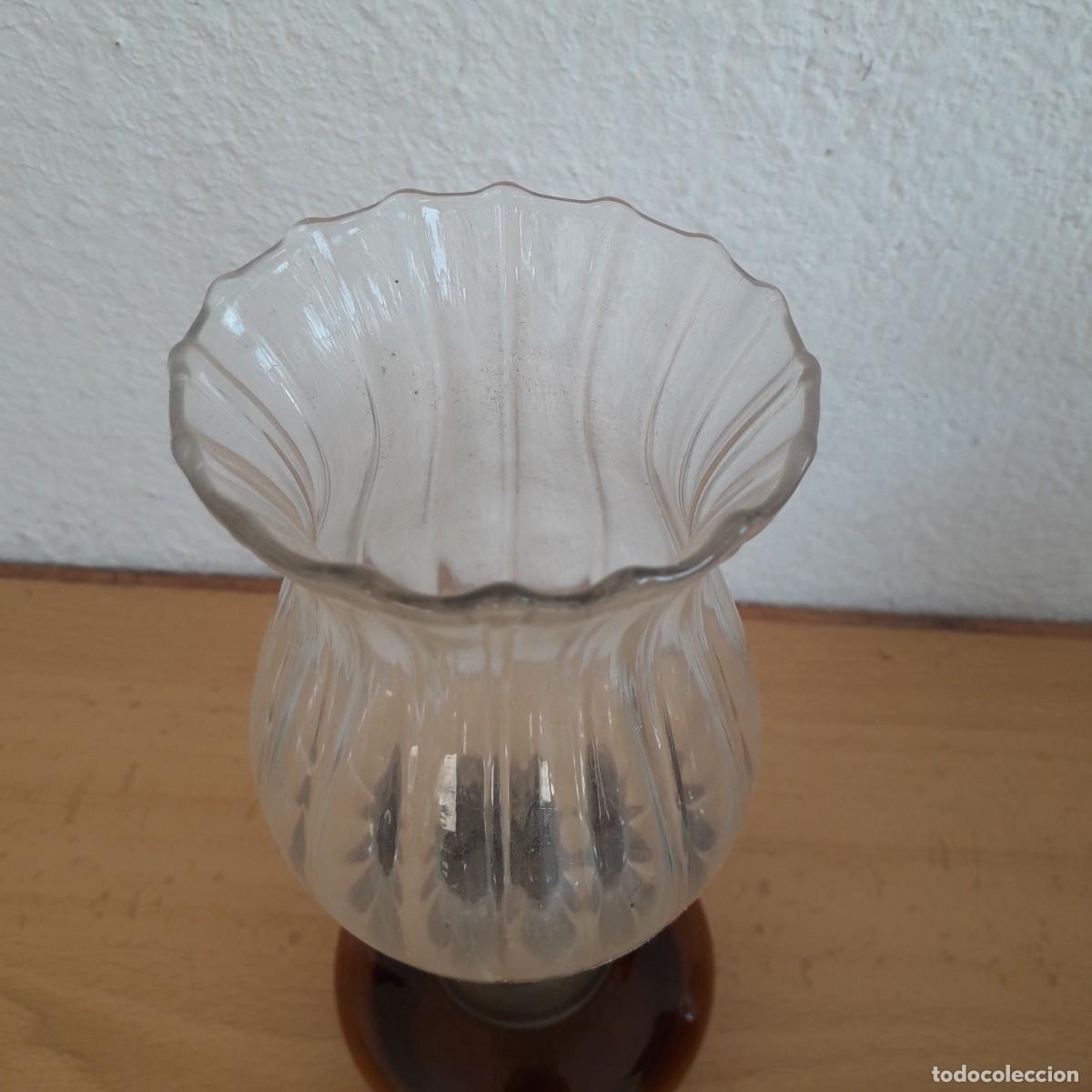 Antig&uuml;edades: QUINQUE DE CRISTAL CON TULIPA - Foto 5