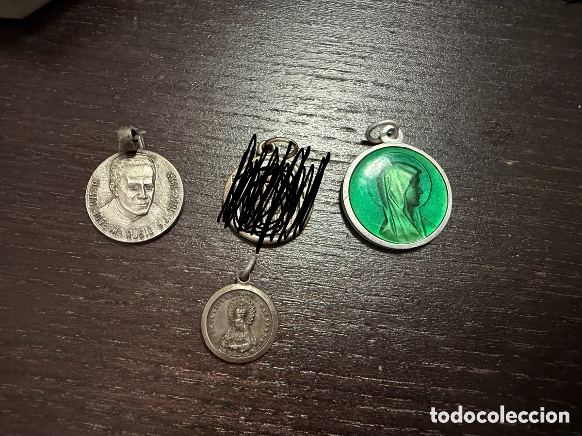 Antig&uuml;edades: Medallitas antiguas lote