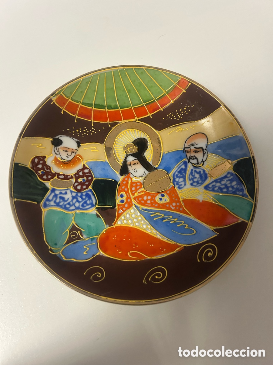 Antig&uuml;edades: Plato Japon&eacute;s Kutani - Foto 6