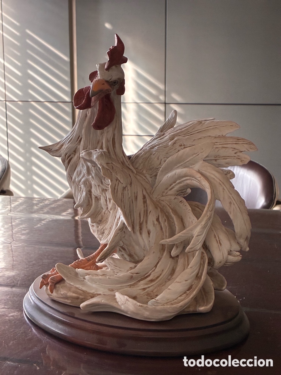 Antig&uuml;edades: Gallo de pelea de porcelana - Foto 2