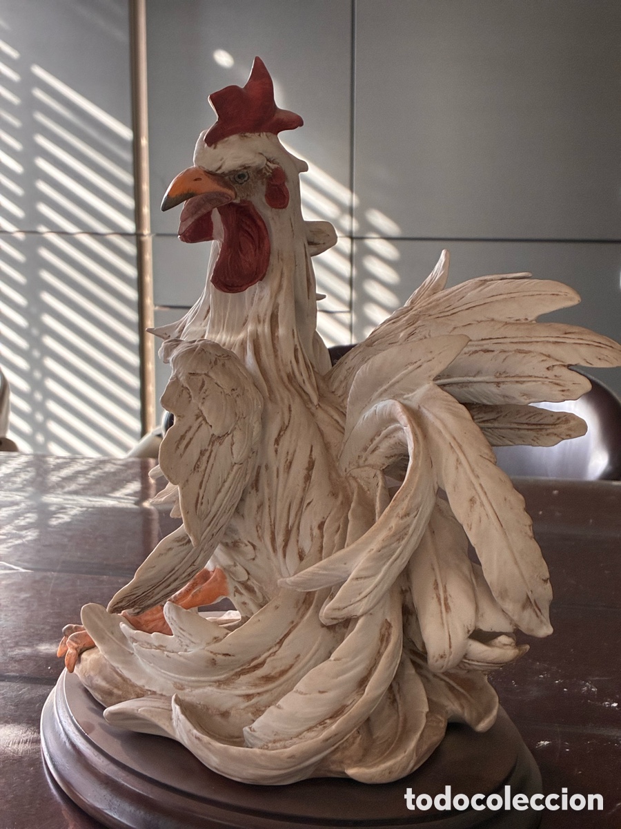 Antig&uuml;edades: Gallo de pelea de porcelana - Foto 5