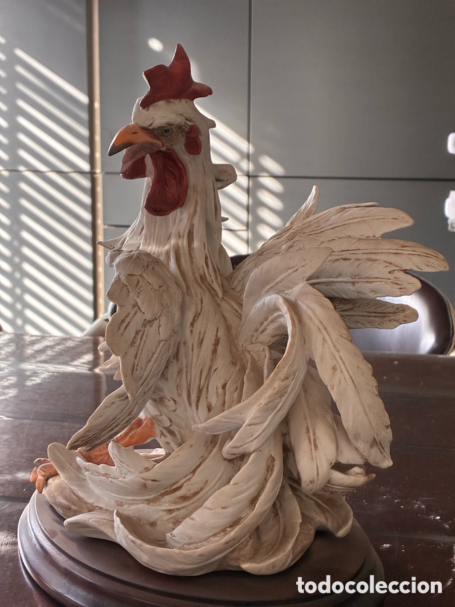 Antig&uuml;edades: Gallo de pelea de porcelana - Foto 6
