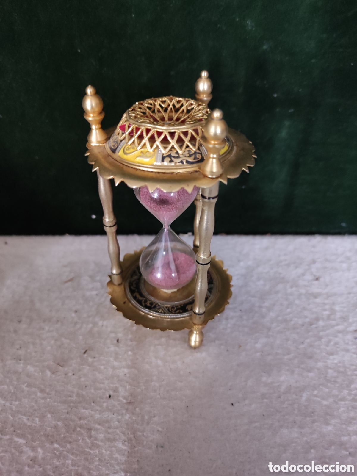 Antig&uuml;edades: Reloj de arena decoraci&oacute;n