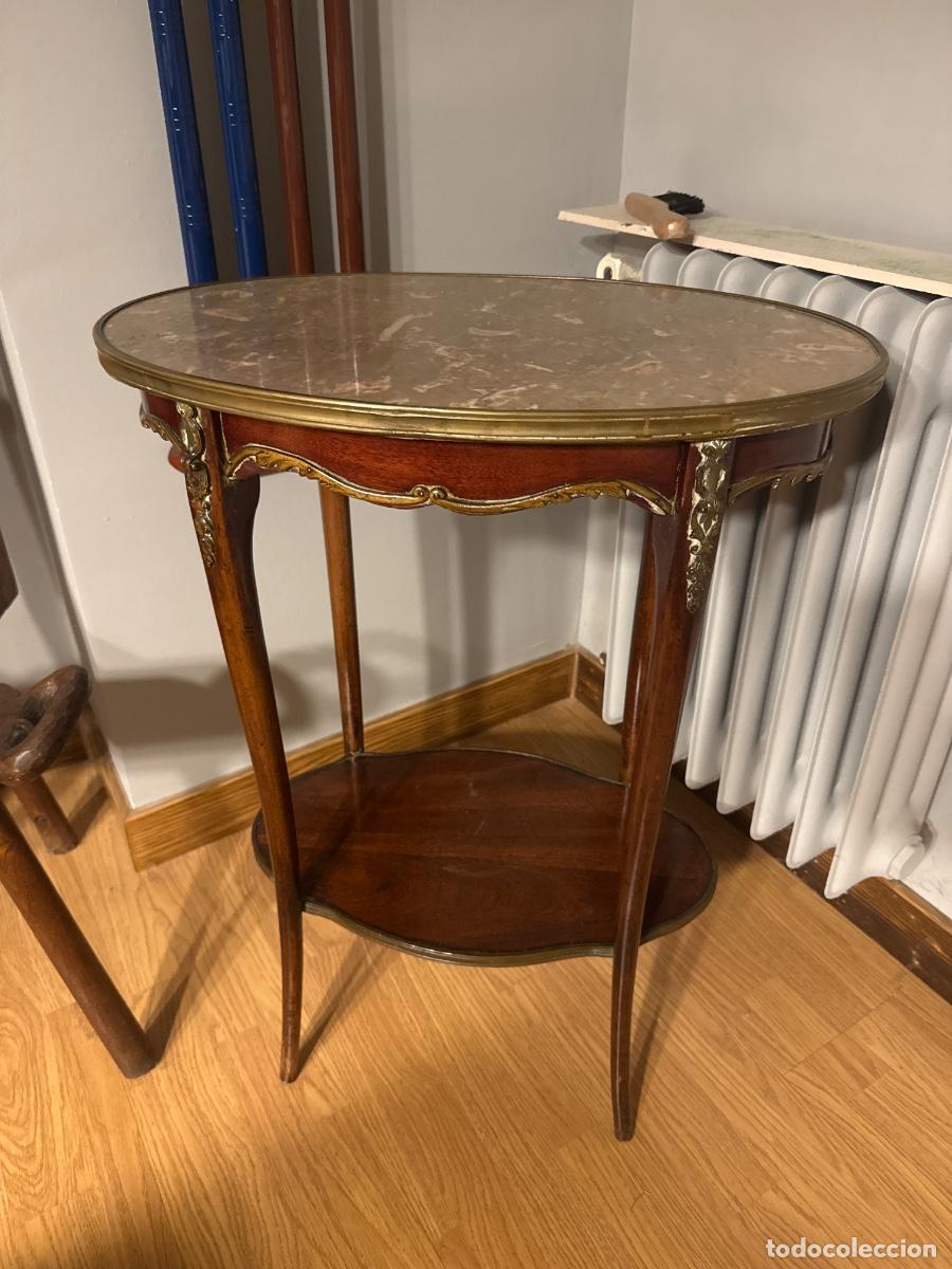 Antig&uuml;edades: Mesa Estilo Luis XV. Buen estado