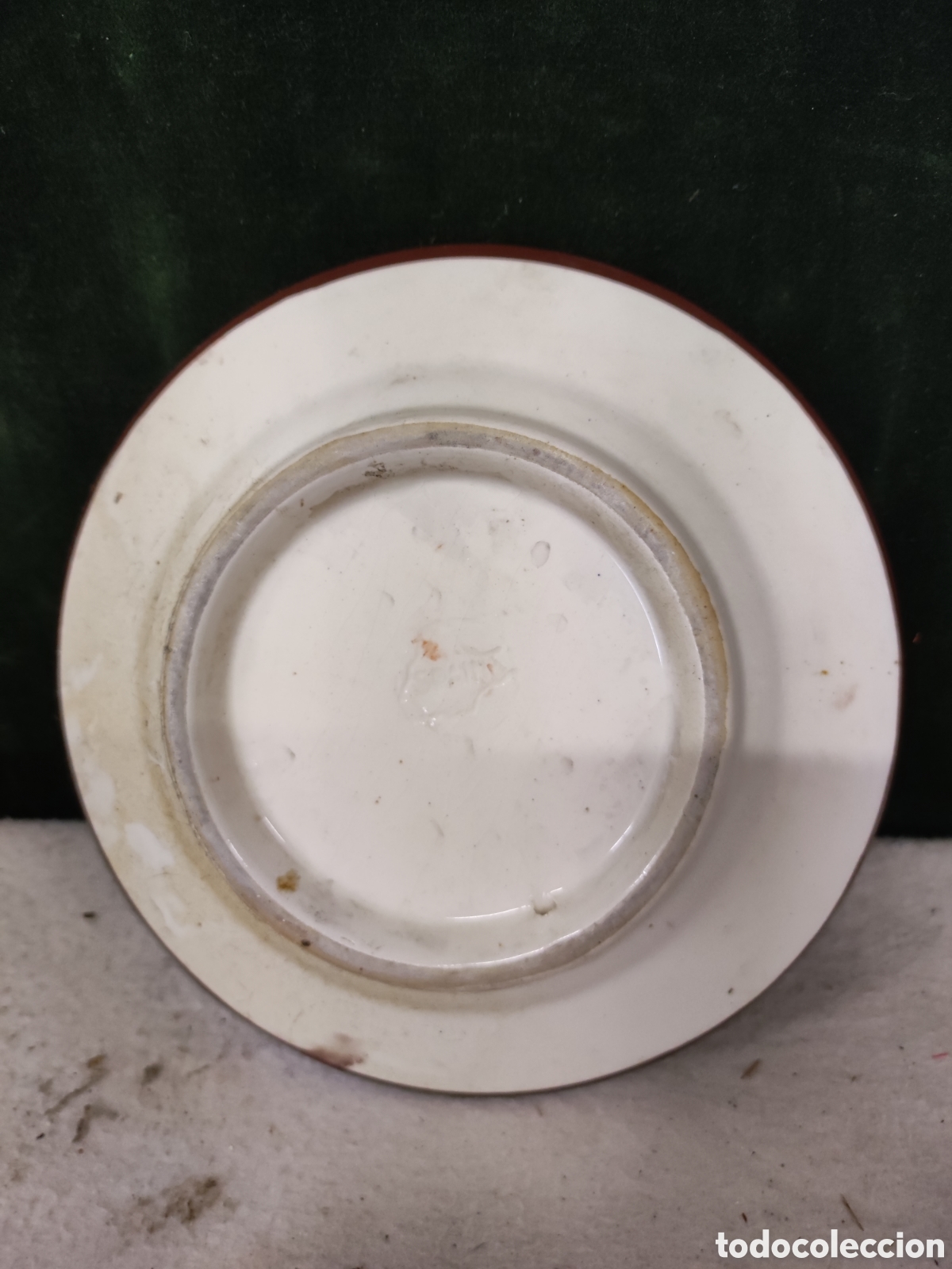 Antig&uuml;edades: Plato de cer&aacute;mica made in Spain - Foto 2