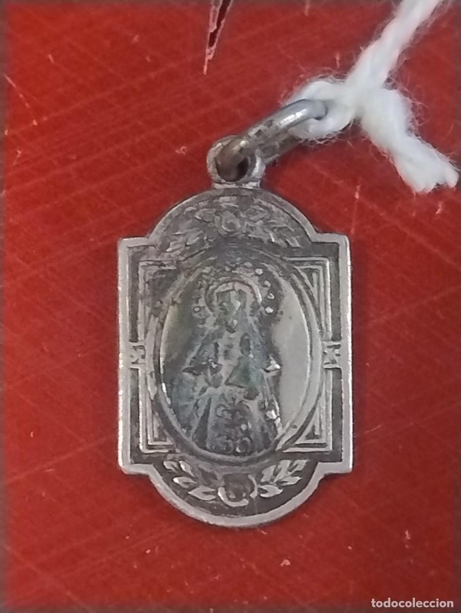 Antig&uuml;edades: Antigua medalla religiosa N&ordf; S&ordf; de Sonsoles, &Aacute;vila. 1,50 x 1 cm