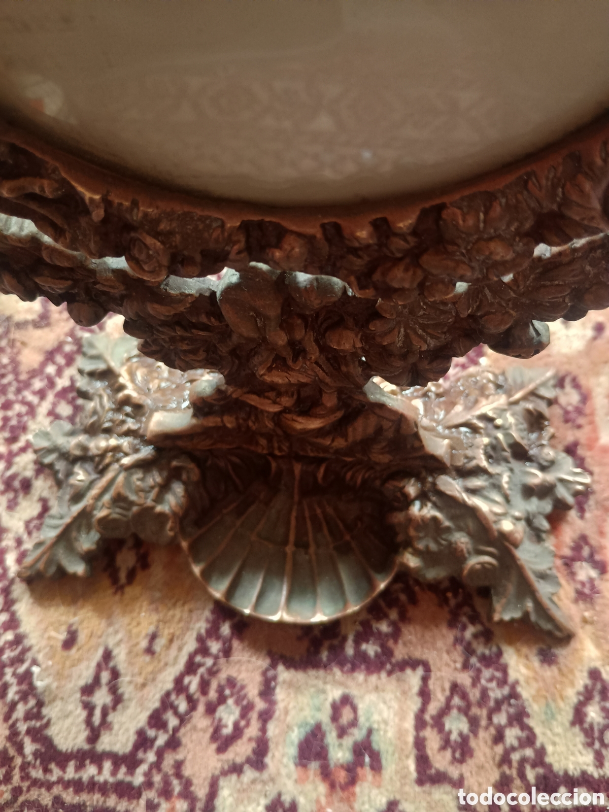 Antig&uuml;edades: Espejo tocador querubines - Foto 7